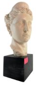 AFTER AMILCARE SANTINI COMPOSITE BUST OF GODDESS ARTEMIS