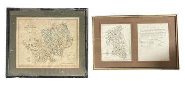 TWO 18TH CENTURY MAPS OF BUCKINGHAMSHIRE AND HERTFORDSHIRE