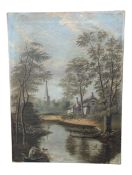 19TH CENTURY VICTORIAN OIL ON CANVAS PAINTING