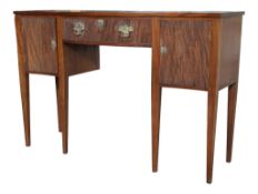 19TH CENTURY GEORGE III MAHOGANY DRESSER / SIDEBOARD