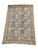 VINTAGE 20TH CENTURY SILK KASHMIR CARPET FLOOR RUG