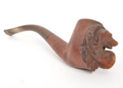 ROGER VINCENT - VINTAGE BRUYERE WOOD SMOKING PIPE