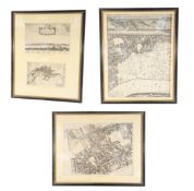 AFTER WENCESLAUS HOLLAR - THREE PRINTS OF ENGRAVINGS OF LONDON