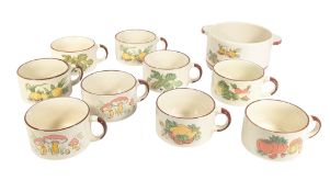 VINTAGE KITCHENWARE - 1970S SHELL PROMOTIONAL SOUP CUPS