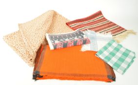 COLLECTION OF LATE 20TH CENTURY ASSORTED TEXTILES