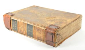 EARLY 19TH CENTURY 1817 HARDBACK HOLY BIBLE