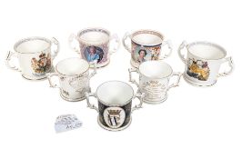 COLLECTION OF LATE 20TH / 21ST CENTURY ROYAL COMMEMORATIVE CUPS