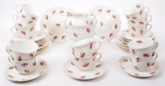 POUNTNEY AND CO - COLLECTION OF 19TH CENTURY TEA SERVICE PIECES