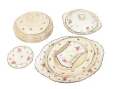 MID CENTURY DINNER WARE BY CLARICE CLIFF & CROWN DUCAL