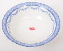 J & G MEAKIN - REPLICA WHITE STAR LINE PORCELAIN SERVING BOWL