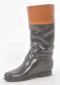 POL CHAMBOST - MID CENTURY 1950S CERAMIC BOOT VASE