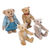 STEIFF 4 Bären aus Sondereditionen, 2003-2006,