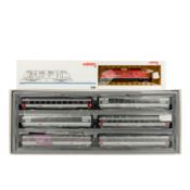 MÄRKLIN 2-tlg Konvolut aus Diesellok und Wagen-Set der SBB, Spur H0,