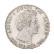 Bayern - Ludwig I. Geschichtstaler 1835 "Denkmal des Königs Maximilian Joseph".