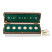 BRD/Gold - Set 20 Euro Goldmünzen Serie Deutscher Wald komplett