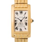 CARTIER Tank Americaine Damenuhr, Ref. 8012905.