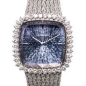 OMEGA sehr seltene und große Constellation "Floral Diamonds" Damenuhr, Ref. 8291. Ca. 1970er Jahre.