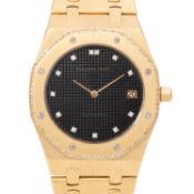 AUDEMARS PIGUET Vintage Royal Oak Jumbo "Diamonds" Herrenuhr, Ref. 5402BA.