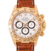ROLEX Vintage Cosmograph Daytona Zenith "Inverted 6" Herrenuhr, Ref. 16518. Ca. 1991.
