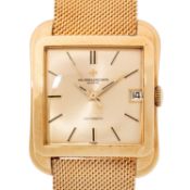 VACHERON & CONSTANTIN sehr seltene und große "Cioccolatone" Herrenuhr, Ref. 6440 Q. Ca. 1960er Jahre