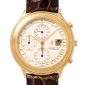 AUDEMARS PIGUET Vintage "Huitieme" Herren Chronograph, Ref. BA25644. Aus 1991.