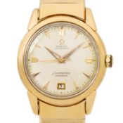 OMEGA Vintage Seamaster Calendar "Honeycomb dial" Herenuhr, Ref. 2627SC.