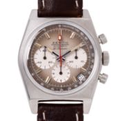 ZENITH Vintage El Primero Chronograph, Ref. A384. Ca. 1970.