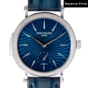 PATEK PHILIPPE "Rare Handcrafts" Minute repeater. Hochfeine Damenuhr, Ref. 7040/250G-001. Full Set 2