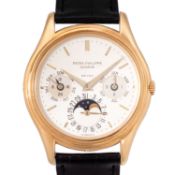 PATEK PHILIPPE Vintage extrem seltener und doppelt signierter Ewiger Kalender "BEYER", Ref. 3940. 1.