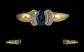 Ladies Pleasing 14ct Gold Contemporary S