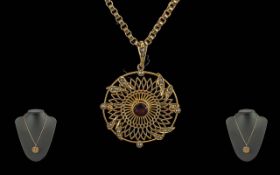 Antique Period Ladies Pleasing 9ct Gold