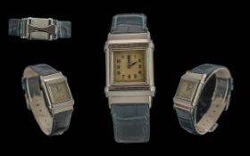 Omega - Gents ' Marine ' Steel Cased 1930's Mechanical Wrist Watch, The ' First Dive ' Watch