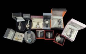 Large Lot of Boxed Watches.