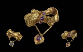 Georgian Period Ladies 18ct Gold Ribbon