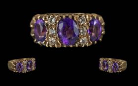 Ladies Pleasing Quality 9ct Gold Diamond