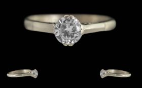 Ladies - Pleasing Quality 18ct Gold Sing