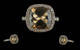 Ladies - Pleasing Quality 18ct White Gol