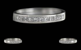 Ladies Fine Quality 9ct White Gold Diamo