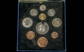 Royal Mint George VI - Boxed Festival of Britian 1951 10 Coin Specimen Set. Mint Condition.