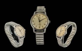 Omega - Seamaster 30 Gents Stainless Steel Manuel Wind Automatic Wrist Watch. c.1960's. Working at