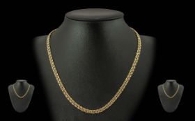 9ct Gold Double Link Chain with Lobster