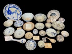 Collection of Oriental China, comprising