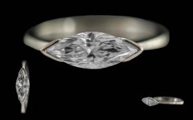 Ladies Excellent Quality Single Stone Diamond Set Ring,