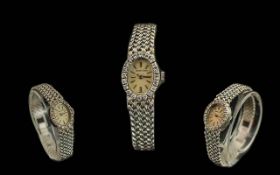 Bueche Girod Ladies 9ct Gold Mechanical