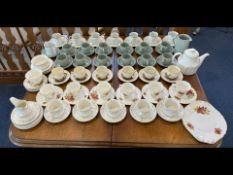 Four Part Tea/Coffee Sets, including Cro