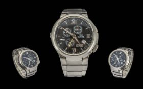 Jaguar Gents Heavy Stainless Steel Chron