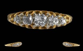 Antique Period Ladies 18ct Gold Pleasing