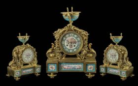 French 19th Century Sevres Style Mantle
