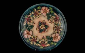 Moorcroft - Large Modern 'Oberon' Plate,
