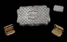Nathaniel Mills Sterling Silver Vinaigre